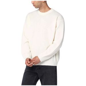 Roberto Collina, Heren, Truien, Wit, Maat: 2XL