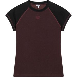 Loewe, Dames, Tops, Bruin, Maat: S Katoen,