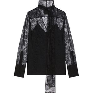 Givenchy, Heren, Blouses & Shirts, Zwart, Maat: XL Zijde,