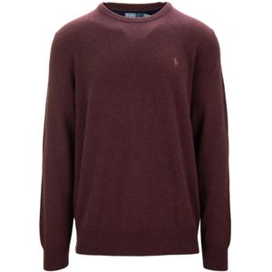 Ralph Lauren, Heren, Truien, Bruin, Maat: 2XL Wol,