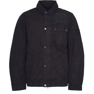 Barbour, Heren, Jassen, Zwart, Maat: L Katoen,