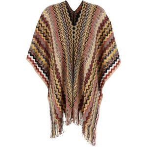 Missoni, Dames, Jassen, Veelkleurig, Maat: ONE Size Wol,