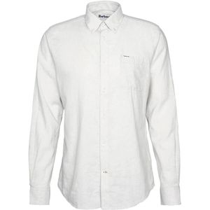 Barbour, Heren, Overhemden, Wit, Maat: XL Katoen,