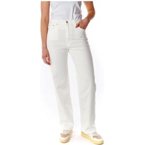 Replay, Dames, Jeans, Wit, Maat: W27 L34 Denim,