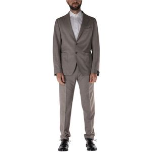 Tagliatore, Heren, Pakken, Beige, Maat: XL