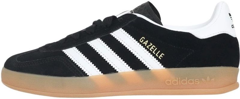 Adidas - Gazelle - Unisex Schoenen - Zwart - Leer