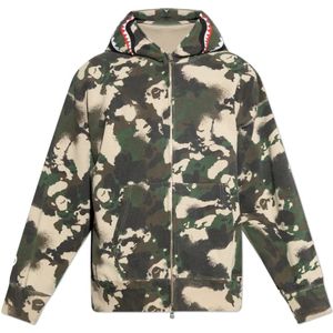 A Bathing Ape, Heren, Sweatshirts & Hoodies, Groen, Maat: S Katoen,