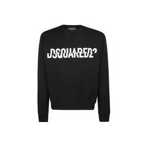 Dsquared2 Sweatshirts , Black , Heren , Maat: L