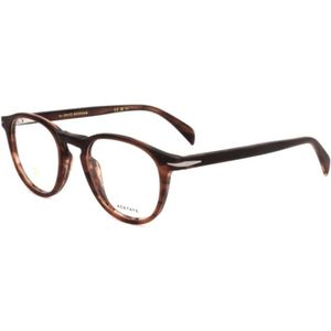 Eyewear by David Beckham, unisex, Accessoires, Bruin, Maat: 47 MM