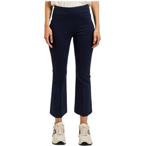Gaudi, Dames, Broeken, Blauw, Maat: M Viscose,