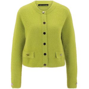 Betty Barclay - Gebreid Vest - Neongeel