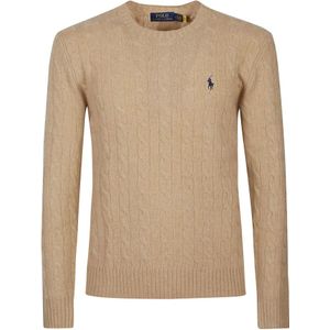 Polo Ralph Lauren, Heren, Truien, Beige, Maat: M