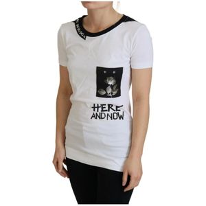 Dolce & Gabbana - Graphic Pocket Tee - T-shirt - Wit - Korte Mouwen