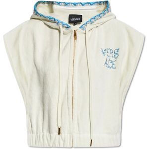 Versace, Dames, Jassen, Wit, Maat: S Katoen,