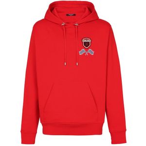 Balmain Racing hoodie , Red , Heren , Maat: S