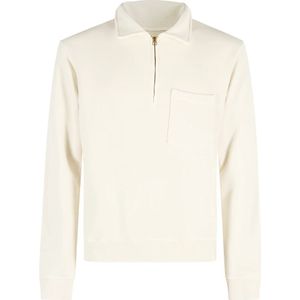 Fortela, Heren, Sweatshirts & Hoodies, Wit, Maat: L Fleece,