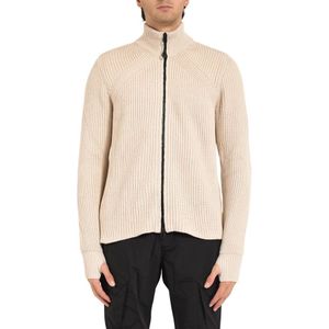 Jg1, Heren, Truien, Beige, Maat: M Katoen,