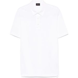 Brioni, Heren, Tops, Wit, Maat: XL Katoen,