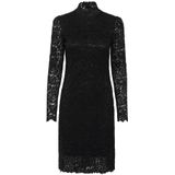 Saint Tropez, Dames, Jurken, Zwart, Maat: M Katoen,