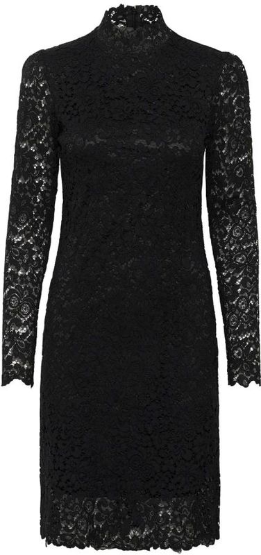 Saint Tropez, Dames, Jurken, Zwart, Maat: M Katoen,