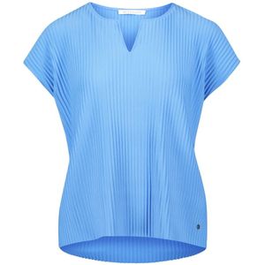 Betty & Co, Dames, Blouses & Shirts, Blauw, Maat: L