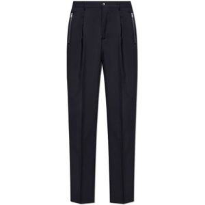 Etro, Heren, Broeken, Blauw, Maat: M Wol,