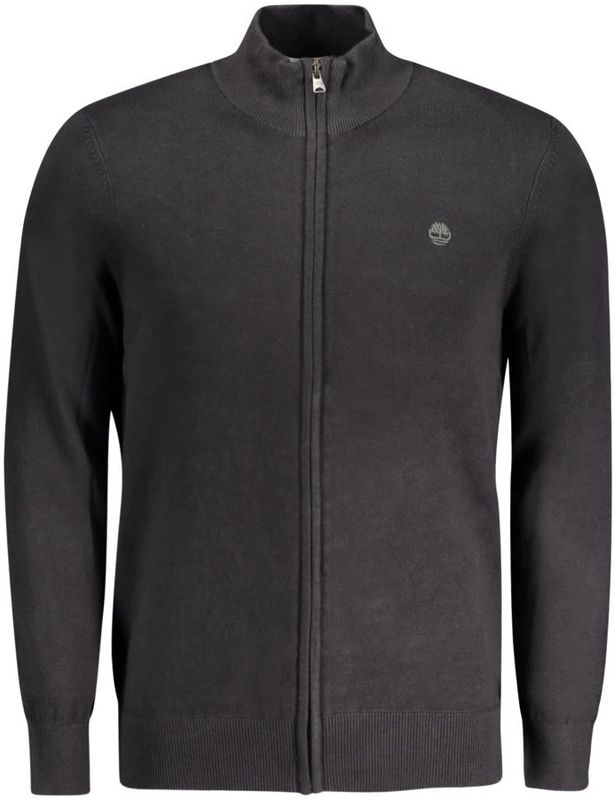 Timberlandvoor mannen. TB0A2BMZX651 Williams Zip Pullover zwart (L), Casual, Biologisch katoen, Duurzaam