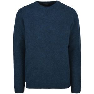 Daniele Fiesoli, Heren, Truien, Blauw, Maat: 2XL Wol,