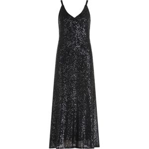 vera mont, Dames, Jurken, Zwart, Maat: XL Poliester,
