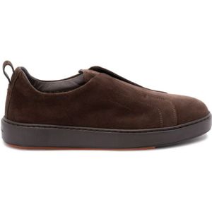 Santoni, Heren, Schoenen, Bruin, Maat: 45 EU