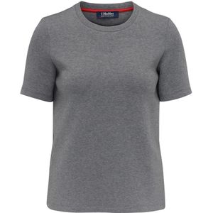 Max Mara, Dames, Tops, Grijs, Maat: M Katoen,