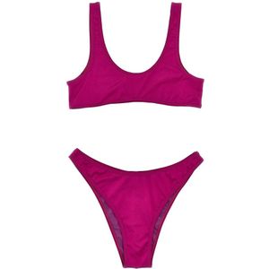 Reina Olga, Dames, Badkleding, Paars, Maat: L Polyamide,