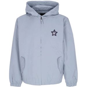 Huf, Heren, Jassen, Grijs, Maat: XL Katoen,