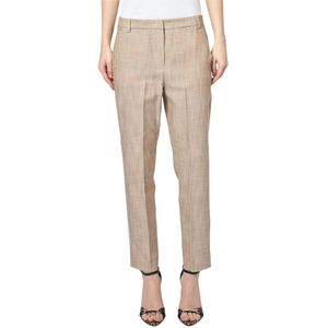 Iblues, Dames, Broeken, Beige, Maat: S