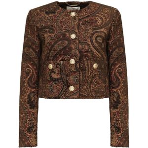 Chloé, Dames, Jassen, Veelkleurig, Maat: XS Katoen,