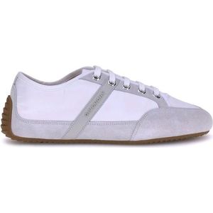 Givenchy - Slim Sneakers - Wit - Heren - Nylon en Suède