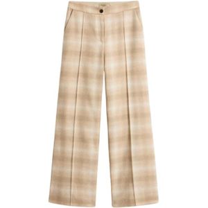 Woolrich, Dames, Broeken, Beige, Maat: W26 Wol,