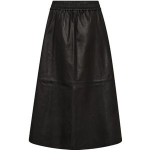 MOS Mosh, Dames, Rokken, Zwart, Maat: XS Leer,