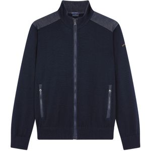 Paul & Shark, Heren, Sweatshirts & Hoodies, Blauw, Maat: XL