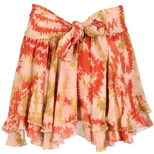 Dondup, Dames, Rokken, Veelkleurig, Maat: 2XS Viscose,