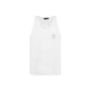 Versace Medusa hoofd tanktop , White , Heren , Maat: 2XL