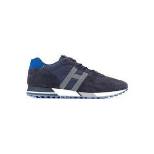 Hogan H383 Sneakers , Blue , Heren , Maat: 40 EU
