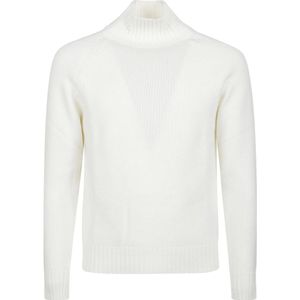 Eleventy, Heren, Truien, Wit, Maat: M Wol,