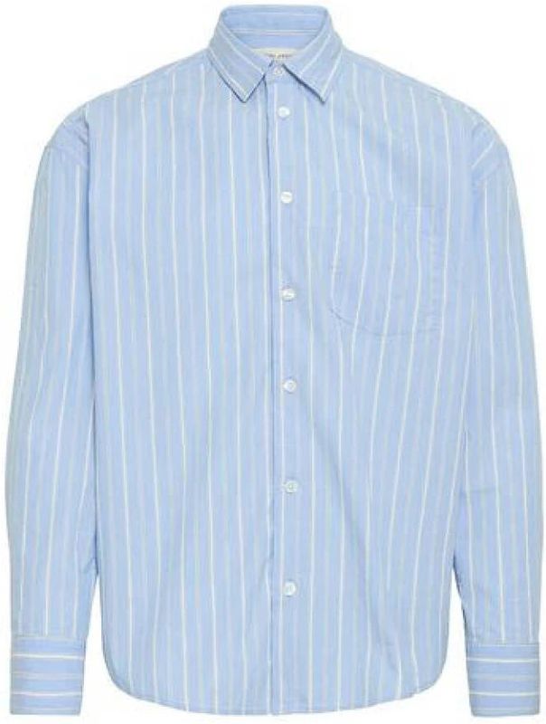 Casual Friday - CFMARTIS - Overhemd - Blauw - Regular Fit - Lange Mouw