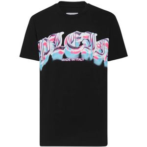 Philipp Plein, Heren, Tops, Zwart, Maat: L Katoen,