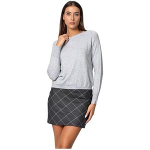 Kocca, Dames, Truien, Grijs, Maat: L Wol,