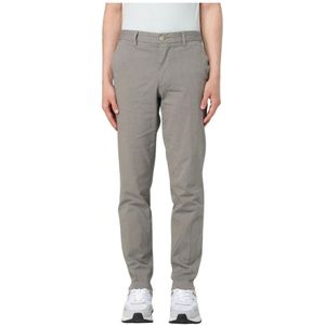 Hugo, Heren, Broeken, Grijs, Maat: XL Leer,