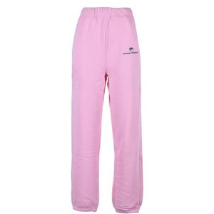 Chiara Ferragni Collection, Dames, Broeken, Roze, Maat: XS Katoen,