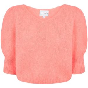 Americandreams, Dames, Truien, Rood, Maat: S Wol,