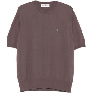 Vivienne Westwood, Heren, Truien, Bruin, Maat: L